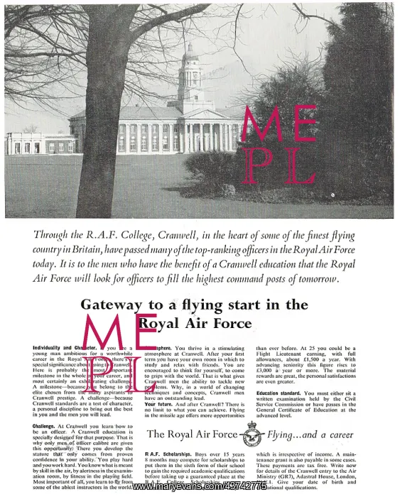 : RAF Recruitment: Cranwell : RAF Recruitment: Cranwell