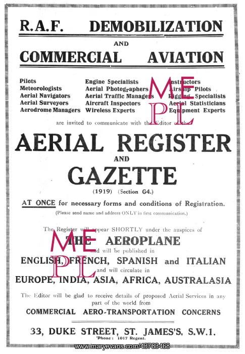 : RAF Recruitment : Demobilization : RAF Recruitment : Demobilization