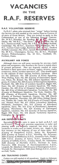 : RAF Recruitment. RAF Reserve Vacancies : RAF Recruitment. RAF Reserve Vacancies