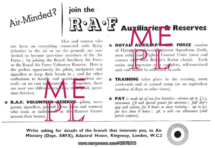 : RAF Recruitment - RAFVR RAuxAF : RAF Recruitment - RAFVR RAuxAF