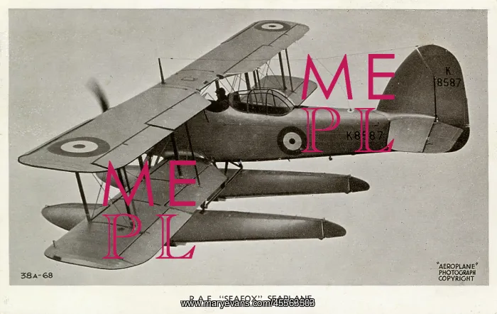 : RAF Seafox Seaplane : RAF Seafox Seaplane