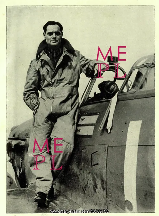 : RAF Wing Commander Douglas Bader, WW2 : RAF Wing Commander Douglas Bader, WW2