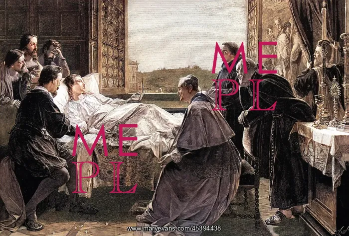 : RAFFAELLO'S DEATHBED : RAFFAELLO'S DEATHBED