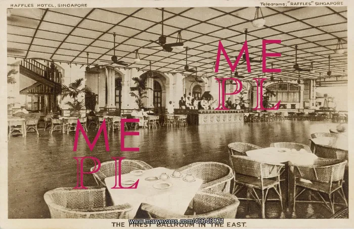: RAFFLES HOTEL BALLROOM : RAFFLES HOTEL BALLROOM