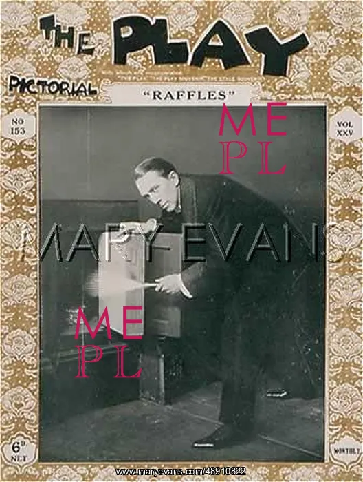 : RAFFLES ON STAGE 1914 : RAFFLES ON STAGE 1914