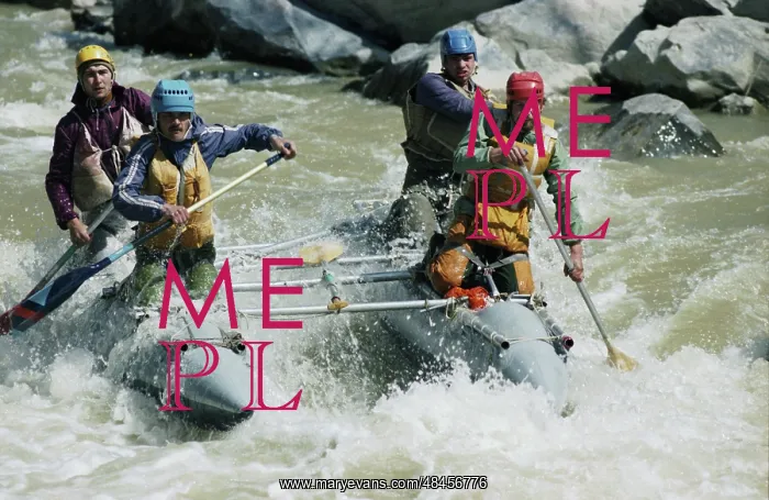  : Rafting Down Mountain River