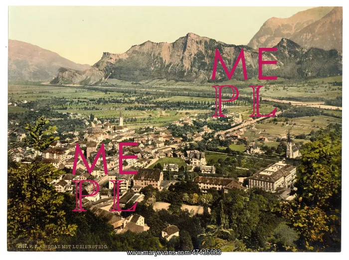 : Ragatz, general view, St. Gall, Switzerland : Ragatz, general view, St. Gall, Switzerland