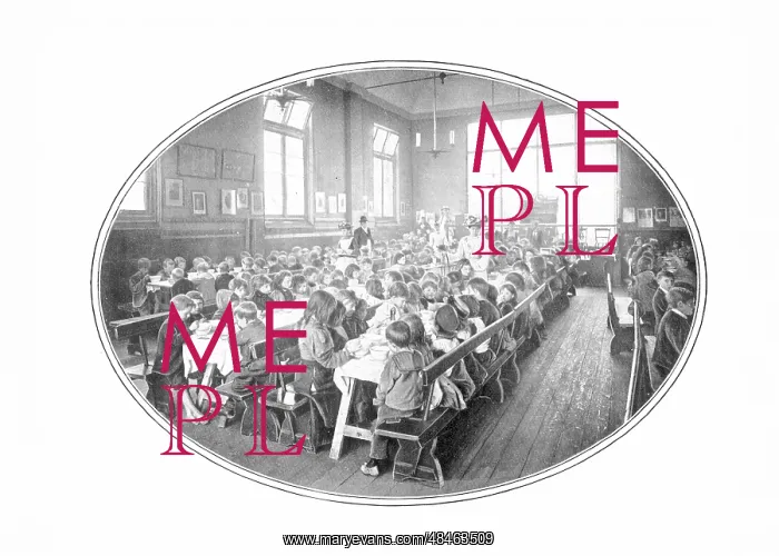 : A Ragged School dinner, Camberwell, London : A Ragged School dinner, Camberwell, London