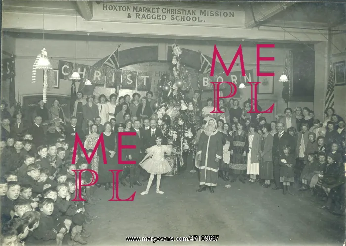 : Ragged School New Year Party, 1924 : Ragged School New Year Party, 1924