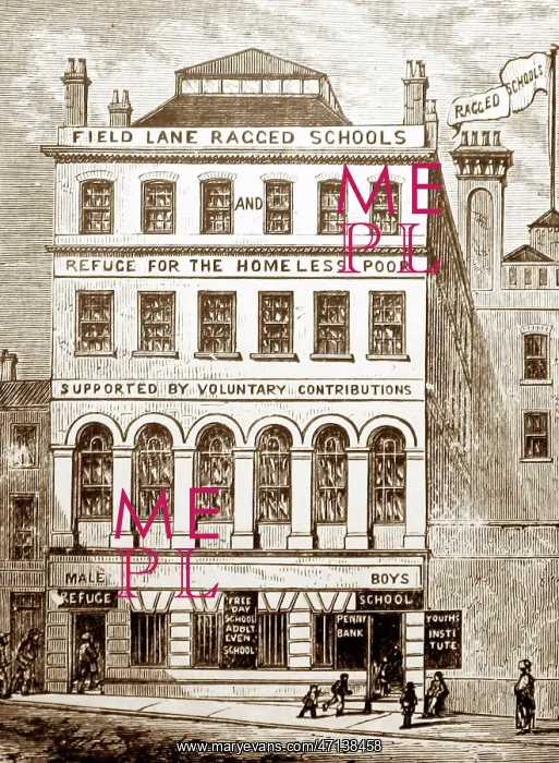 : Ragged School, Shoe Black Society, Saffron Hill, London : Ragged School, Shoe Black Society, Saffron Hill, London