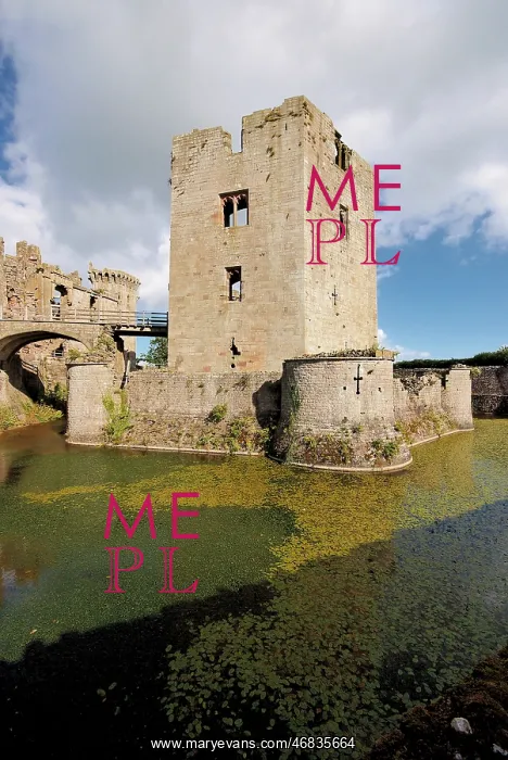 : Raglan Castle, near Raglan, Gwent : Raglan Castle, near Raglan, Gwent
