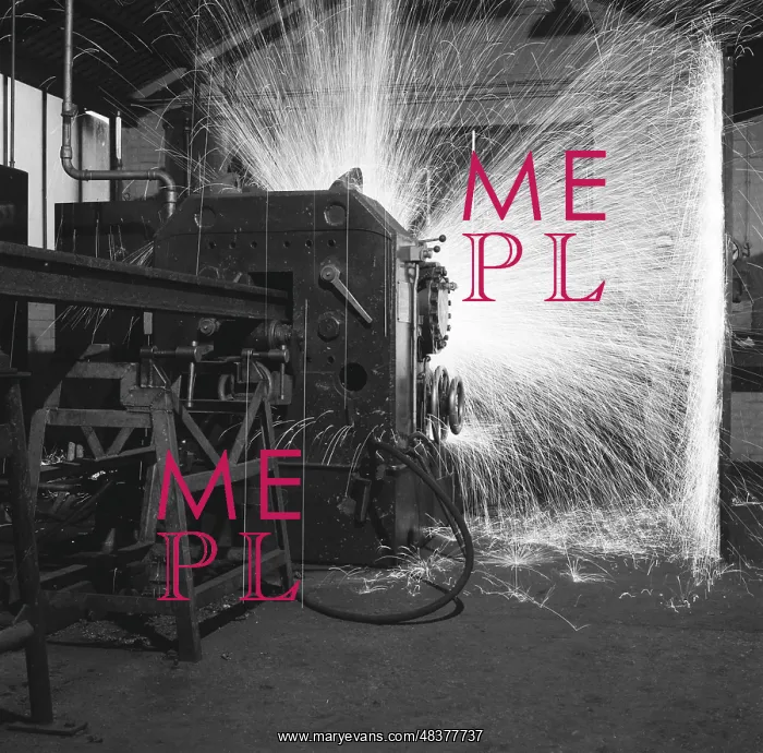 : Rail butt welding - the sparks fly : Rail butt welding - the sparks fly