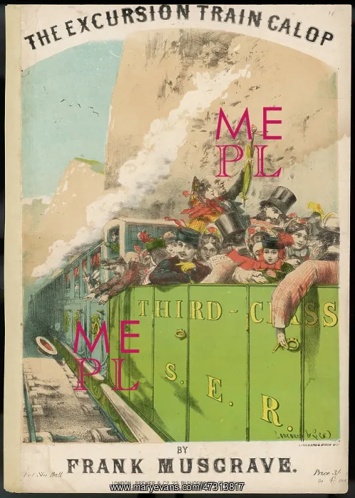 : Rail Excursion - Music Sheet - Train travel to the seaside : Rail Excursion - Music Sheet - Train travel to the seaside