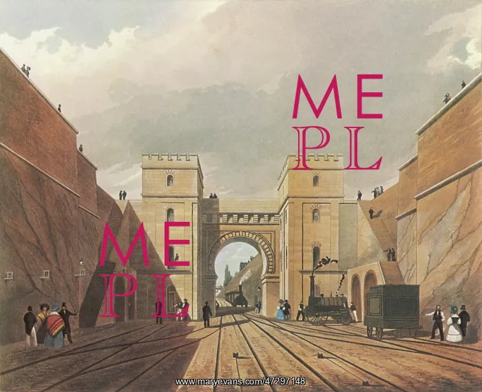 : Rail - Moorish Arch - 1830 : Rail - Moorish Arch - 1830