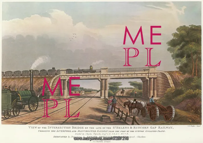 : Rail - St Helens - 1832 : Rail - St Helens - 1832