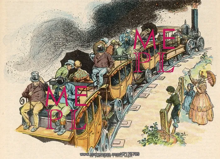 : RAIL TRAVEL, 1820S : RAIL TRAVEL, 1820S