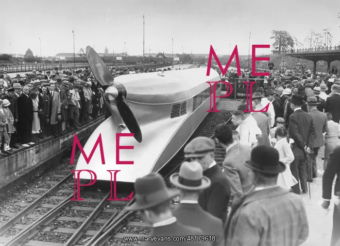 : Rail Zeppelin of the Imperial Railway, 1930 : Rail Zeppelin of the Imperial Railway, 1930