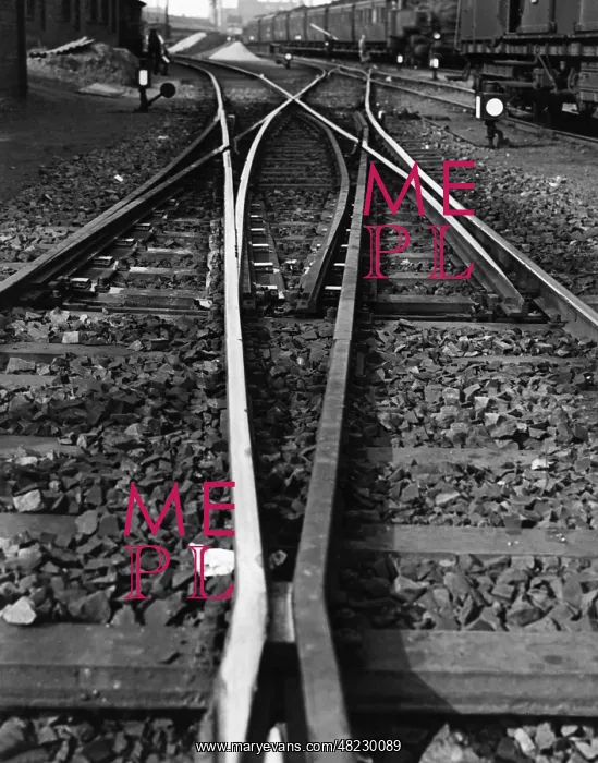 : Railroad switches in Berlin, 1929 : Railroad switches in Berlin, 1929