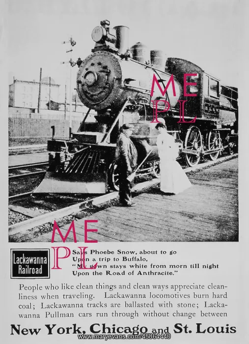  : Railroad - Train - Transportation - Advertisement