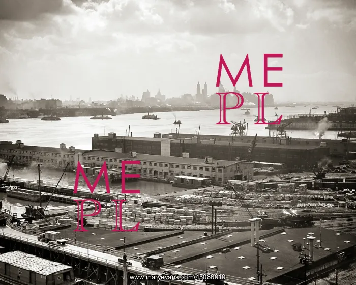 : Railroad Warehouses Along Hudson River Facing : Railroad Warehouses Along Hudson River Facing