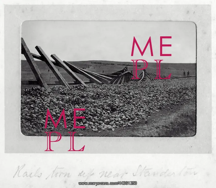 : Rails torn up : Rails torn up