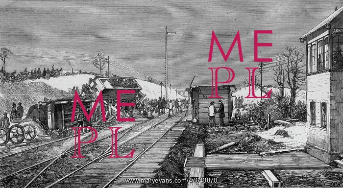 : Railway accident at Abbot's Ripton, Cambridgeshire : Railway accident at Abbot's Ripton, Cambridgeshire