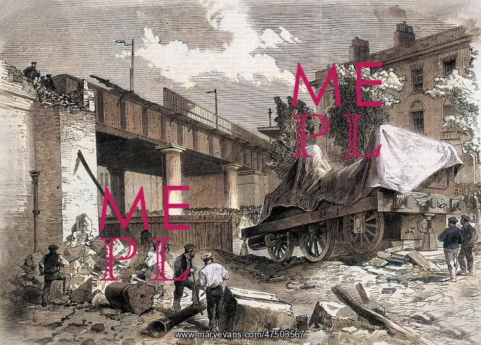 : Railway accident at Camden Road 1864 : Railway accident at Camden Road 1864