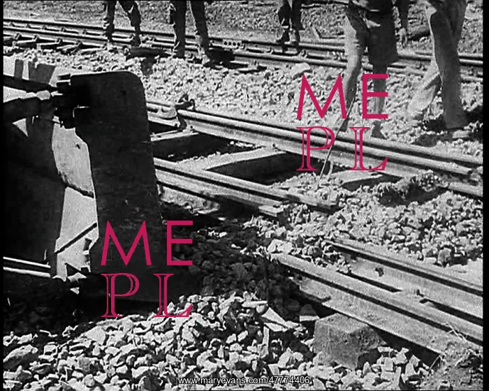 : A Railway Being Cleared : A Railway Being Cleared