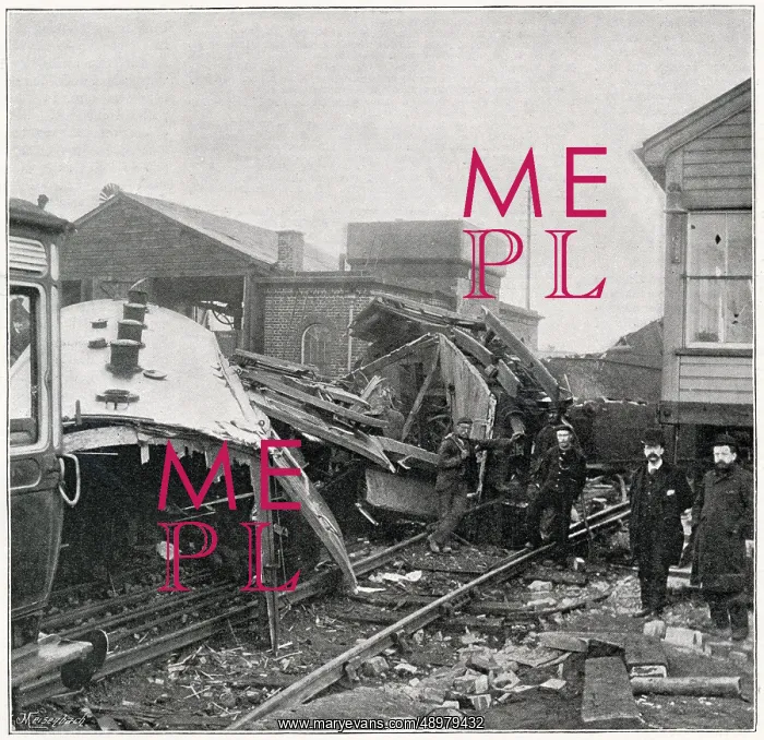 : Railway disaster at Chelford 1895 : Railway disaster at Chelford 1895