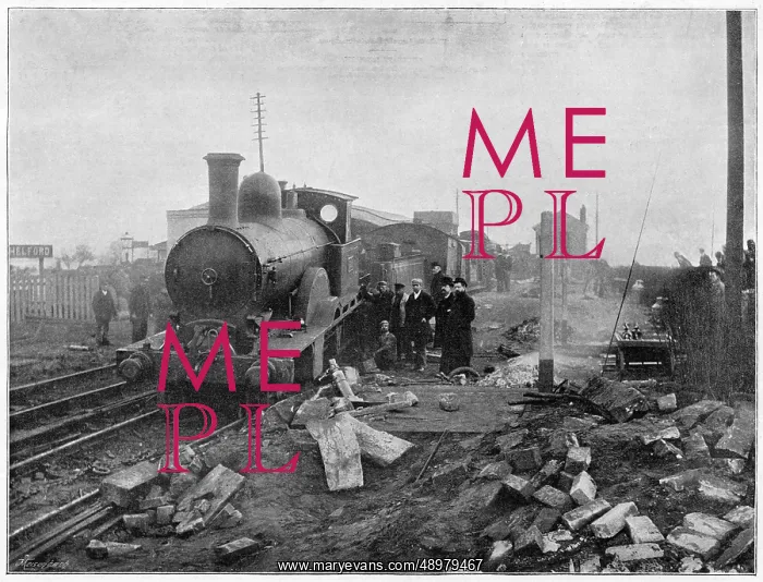 : Railway disaster at Chelford 1895 : Railway disaster at Chelford 1895