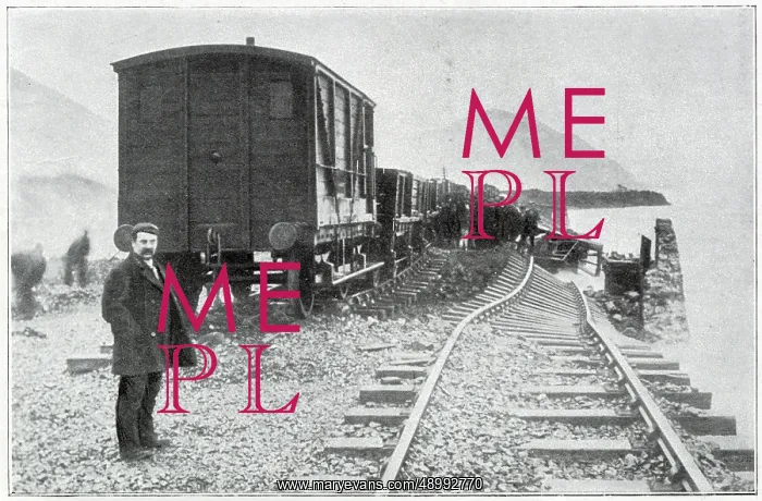 : Railway Disaster near Conway 1899 : Railway Disaster near Conway 1899
