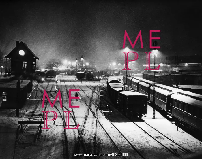 : Railway marshalling yard, 1936 : Railway marshalling yard, 1936