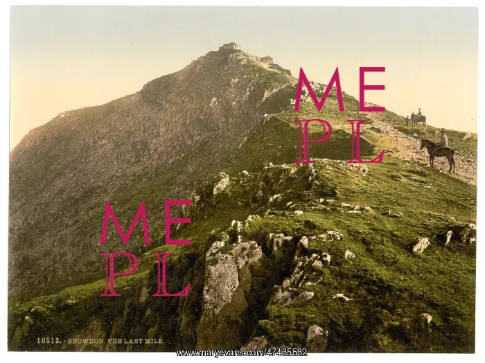 : Railway, the last mile, Snowdon, Wales : Railway, the last mile, Snowdon, Wales