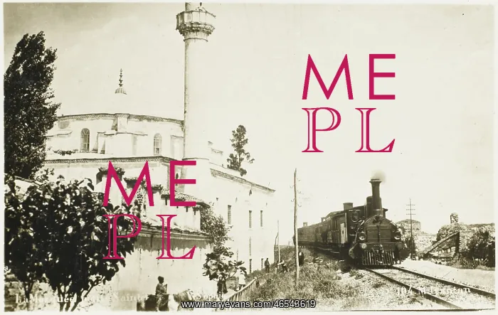 : Railway passing the Little Aya Sofya : Railway passing the Little Aya Sofya
