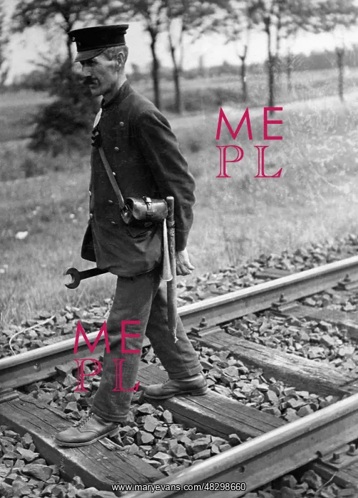 : Railway personnel in Germany, 1930 : Railway personnel in Germany, 1930