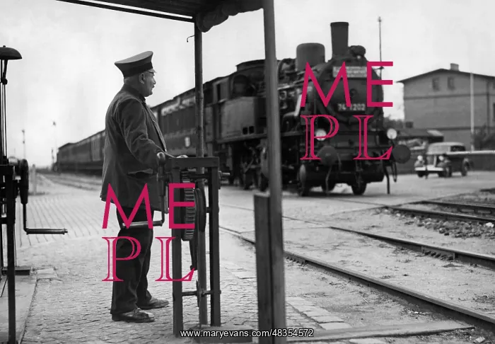 : Railway personnel in Germany, 1935 : Railway personnel in Germany, 1935