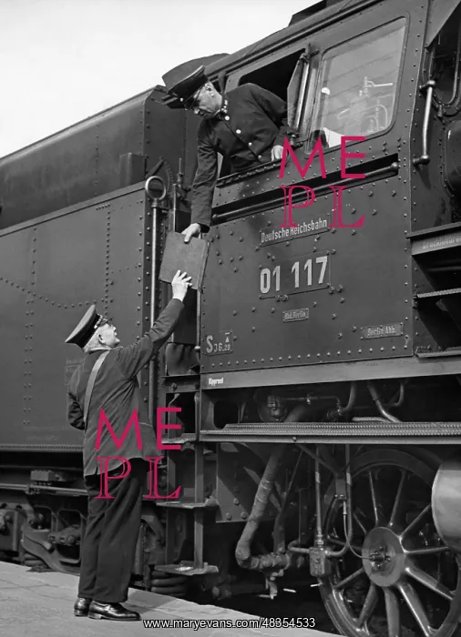 : Railway personnel in Germany, 1936 : Railway personnel in Germany, 1936