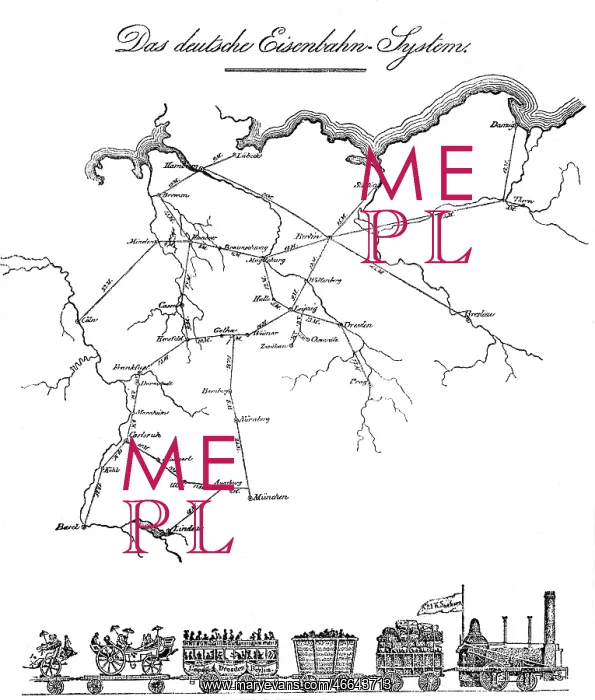 : railway, routes, Deutsches Eisenbahn-System (German : railway, routes, Deutsches Eisenbahn-System (German