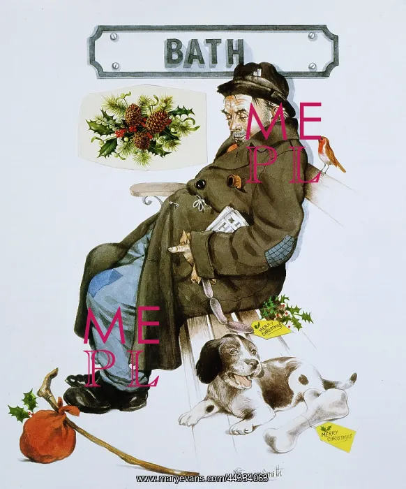 : Railway Sleeper - Bath Station (Christmas) : Railway Sleeper - Bath Station (Christmas)