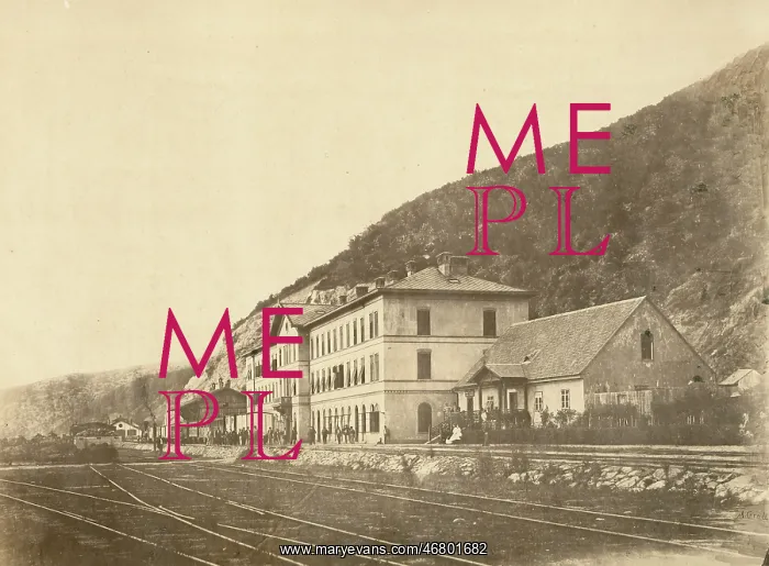 : Railway station of Bazias : Railway station of Bazias