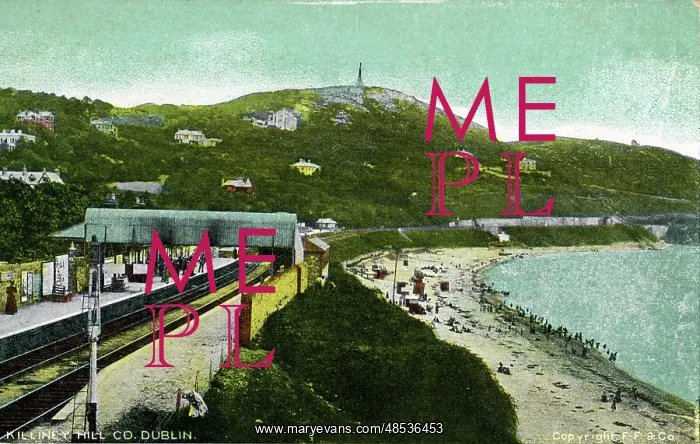: The Railway Station, Killiney, Co Dublin : The Railway Station, Killiney, Co Dublin