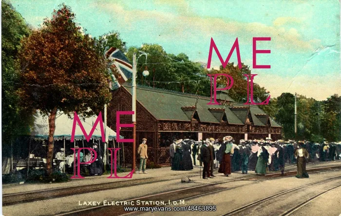 : Railway Station, Laxey, Isle of Man : Railway Station, Laxey, Isle of Man