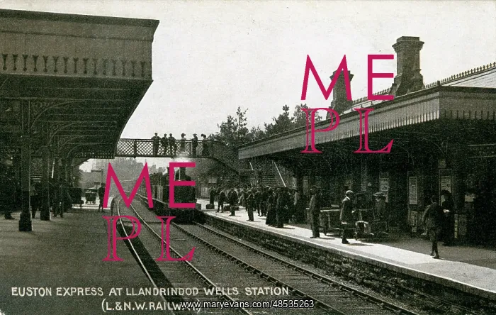: The Railway Station, Llandrindod Wells, Powys : The Railway Station, Llandrindod Wells, Powys