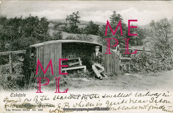: Railway Station, Miteside, Cumbria : Railway Station, Miteside, Cumbria