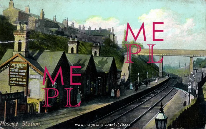 : Railway Station, Moseley, Warwickshire : Railway Station, Moseley, Warwickshire