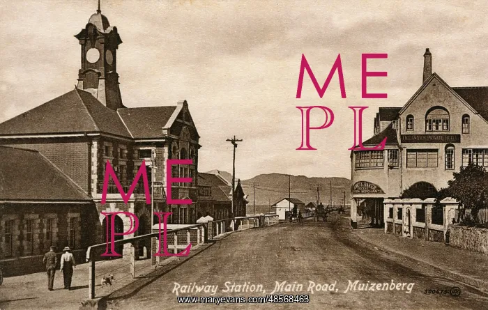 : Railway station, Muizenberg, Cape Peninsula, South Africa : Railway station, Muizenberg, Cape Peninsula, South Africa
