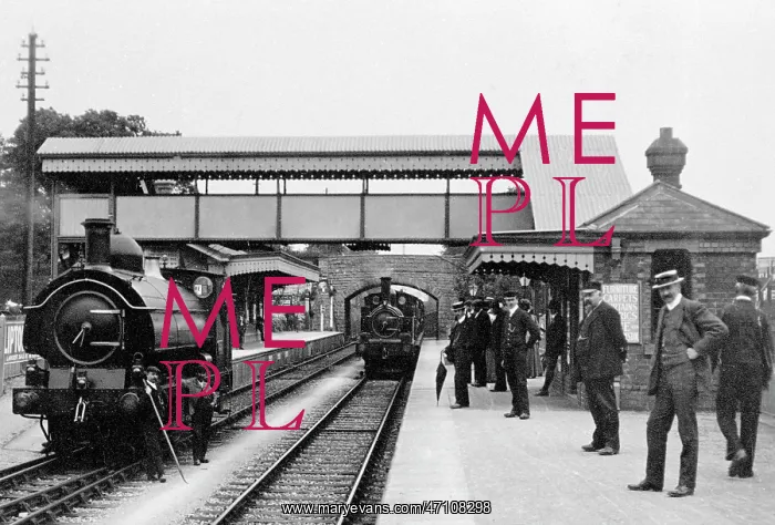  : Railway Station, Shepton Mallet early 1900s