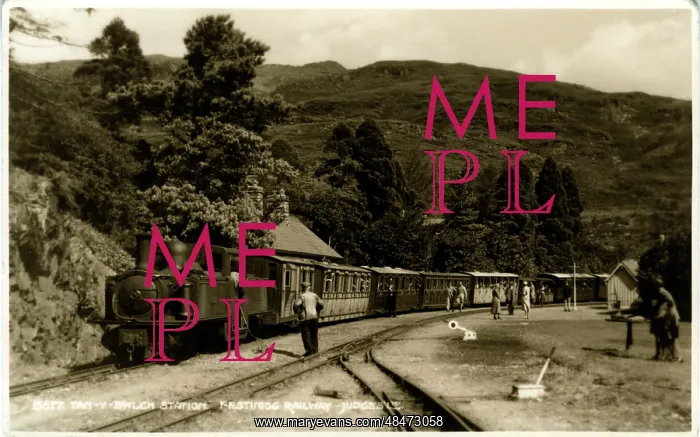 : Railway Station, Tan-y-Bwlch, Caernarvonshire : Railway Station, Tan-y-Bwlch, Caernarvonshire