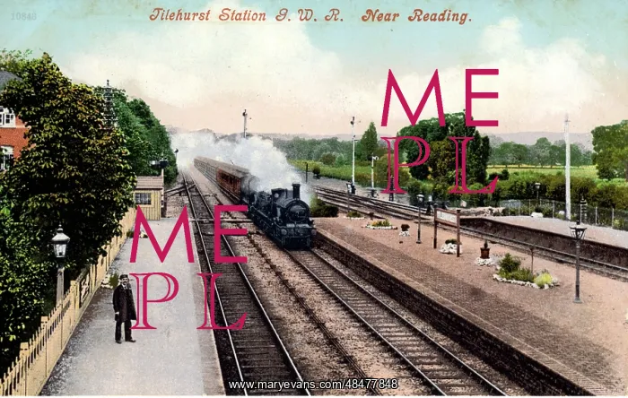 : Railway Station, Tilehurst, Berkshire : Railway Station, Tilehurst, Berkshire