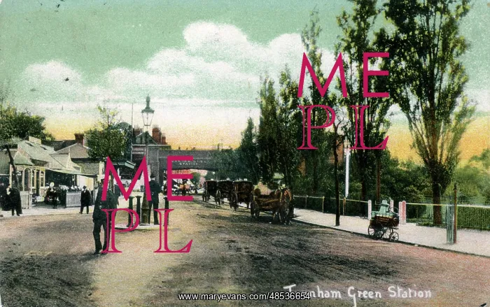 : Railway Station, Turnham Green, MiddleseX : Railway Station, Turnham Green, MiddleseX